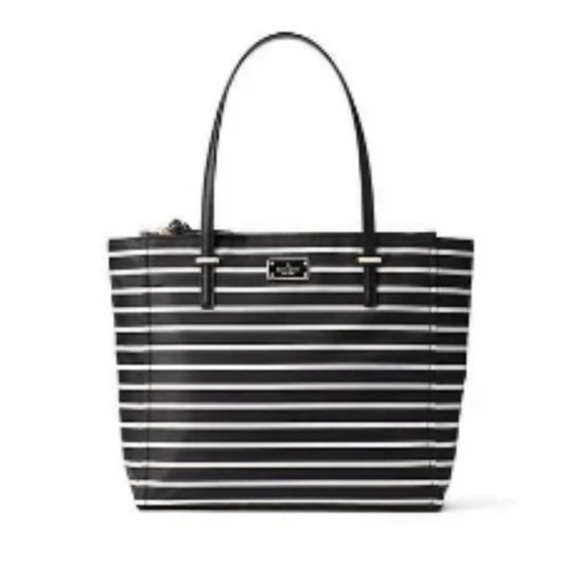 Kate Spade New York Women  Dawn Sailing Stripe Shoulder Tote Bag - Picture 1 of 14